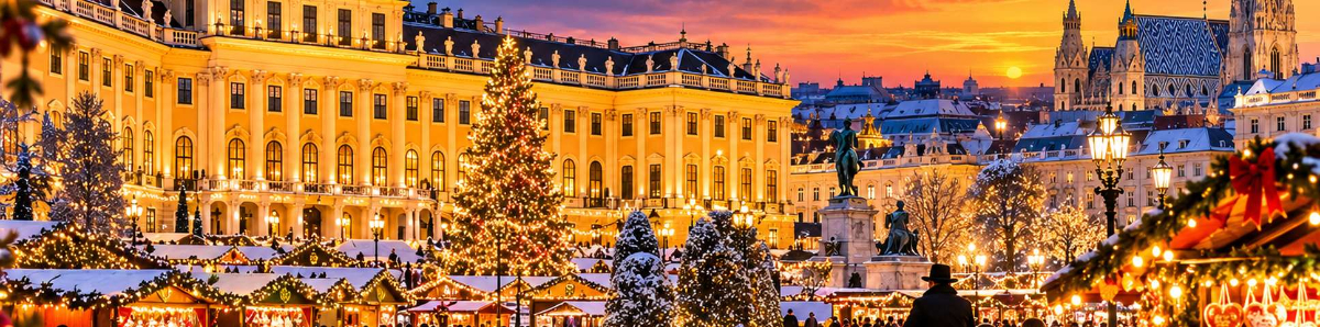 Adventi vásár BÉCSBEN látogatással a Schönbrunni kastélyban és a