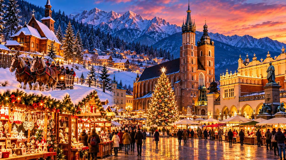 Adventi zarándokút Zakopanéba, Wadowicébe és Krakkóba